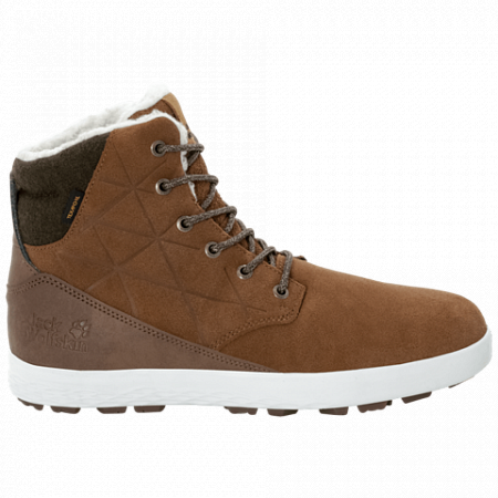 Ботинки мужские Jack Wolfskin Auckland Wt Texapore High M desert brown / white