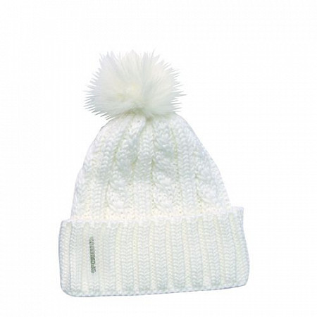 На картинке изображен Шапка женская SportCool 144/1 White Шапка женская SportCool 144/1 White