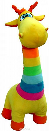Мягкая игрушка-антистресс СмолТойс Жираф Радужный 1431/ЖЛ/75