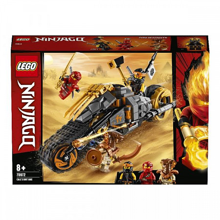 Конструктор LEGO Ninjago Раллийный мотоцикл Коула 70672