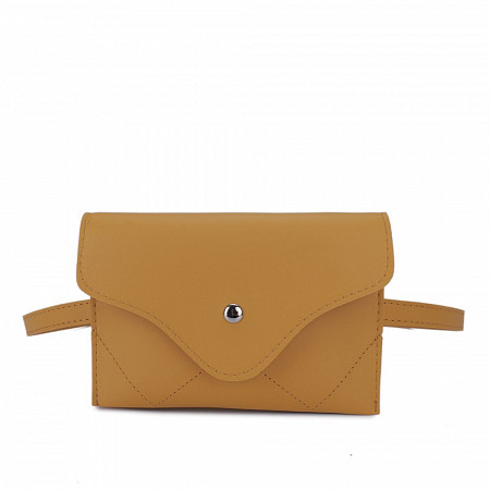 Поясная сумка женская Ors Oro OMS-0151 yellow