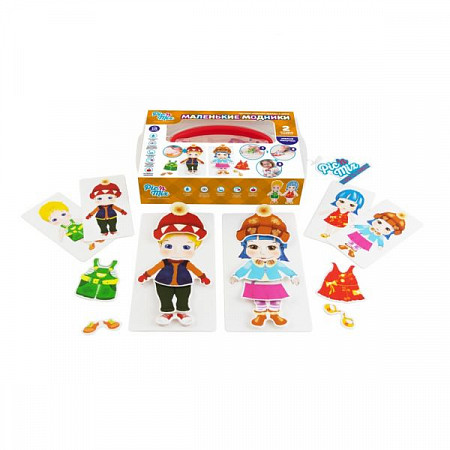 На картинке изображен Игра настольная развивающая Pic'n'Mix Маленькие модники PM-112027 Игра настольная развивающая Pic'n'Mix Маленькие модники PM-112027