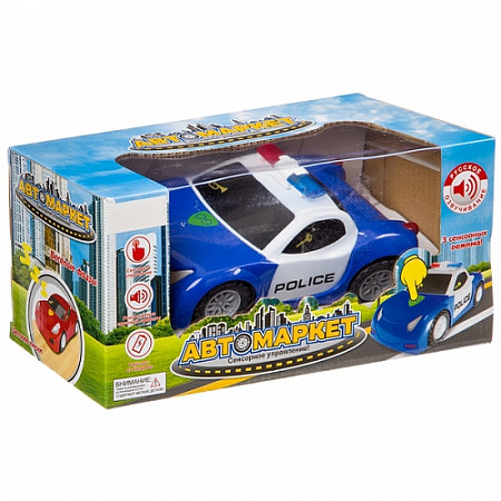 На картинке изображен Автомобиль на батарейках с сенсорным управлением Б93460 Автомобиль на батарейках с сенсорным управлением Б93460