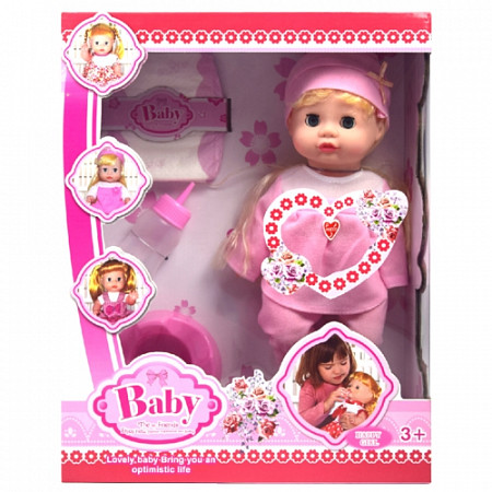 Кукла Ausini Русалочка 8913A pink