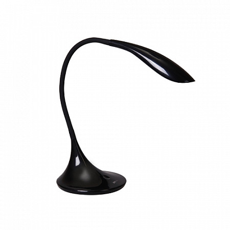 На картинке изображен Светильник светодиодный настольный Jazzway 6 Вт PTL-1311 3000К, IP20, 240В black 1026323 Светильник светодиодный настольный Jazzway 6 Вт PTL-1311 3000К, IP20, 240В black 1026323