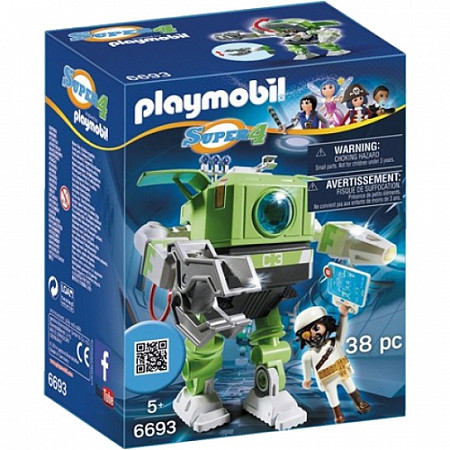 Игрушка Playmobil Супер4: Робот Клеано 6693