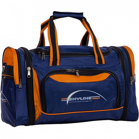 Спортивная сумка Polar 6067-1 blue/orange