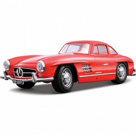 Машинка Bburago 1:18 Mercedes Benz 300SL touring (18-12047) red