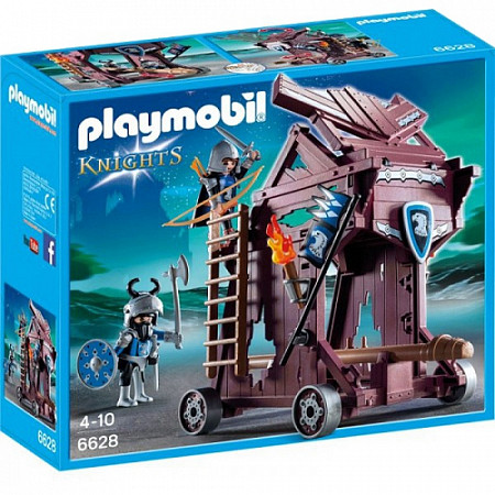 На картинке изображен Игрушка Playmobil Промо набор Рыцари: Рыцари Орла атакуют башню 6628 Игрушка Playmobil Промо набор Рыцари: Рыцари Орла атакуют башню 6628