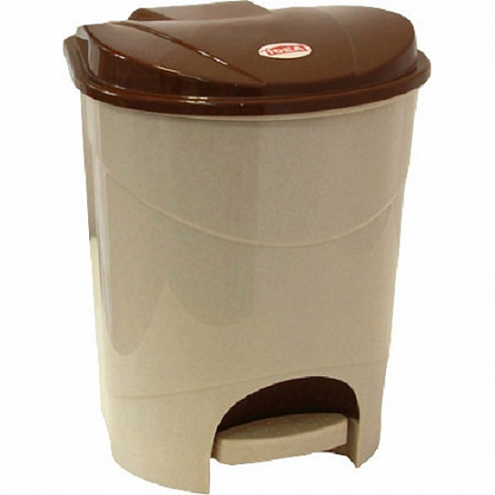 Контейнер для мусора Idea 7 л М2890 brown