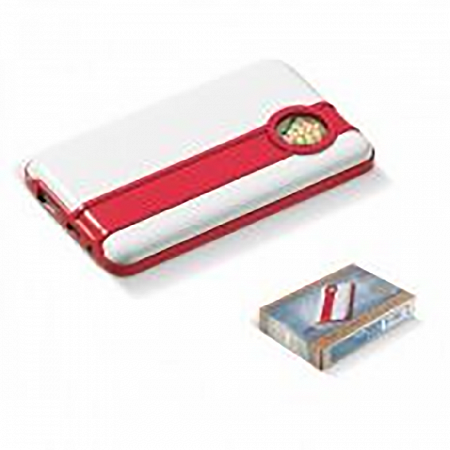 На картинке изображен Power Bank Toppoint 3800 мА/ч 91096RE red Power Bank Toppoint 3800 мА/ч 91096RE red