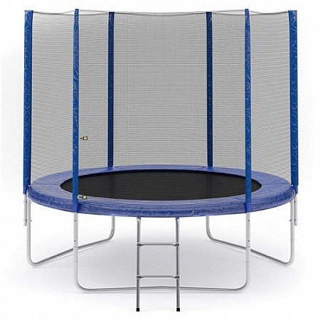 На картинке изображен Батут Atlas Sport 252 см (с сеткой и лестницей) Батут Atlas Sport 252 см (с сеткой и лестницей)