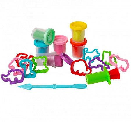 Набор для лепки Genio Kids-Art Тесто-пластилин Животный мир  TA2007