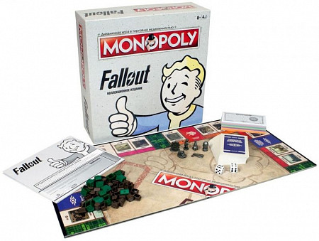 Настольная игра Hobby World Монополия Fallout Премиум серия 503388