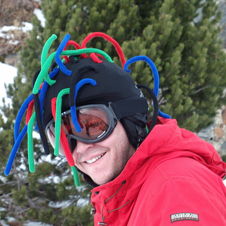 Нашлемник Coolcasc Dreds S069 black