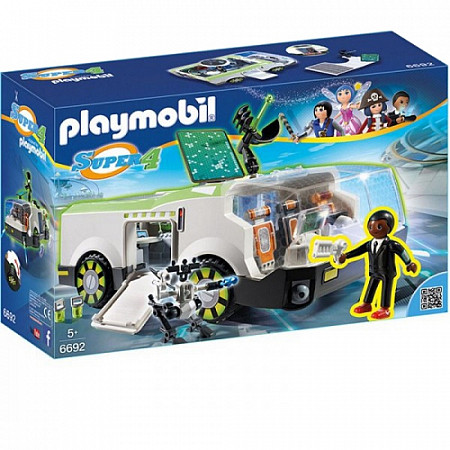 Игрушка Playmobil Супер4: Техно Хамелеон с Джином 6692