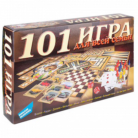 Настольная Игра 101 игра. New 1601C