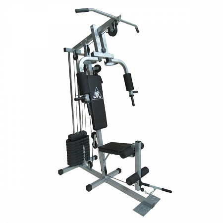 На картинке изображен Силовой комплекс с верхней тягой DFC D7000 Силовой комплекс с верхней тягой DFC D7000