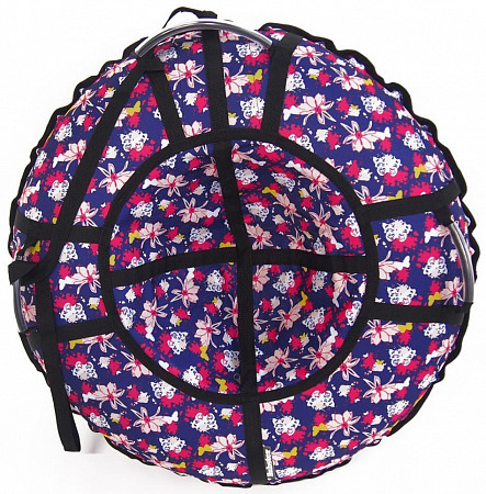 Тюбинг Triumf Active Люкс Pro Flowers 105 см во4665-2 purple