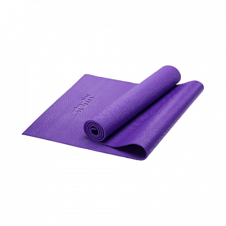 Гимнастический коврик для йоги, фитнеса Starfit FM-101 PVC purple (173x61x0,6)
