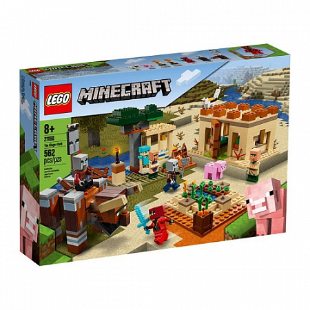 На картинке изображен Конструктор LEGO Minecraft Патруль разбойников 21160 Конструктор LEGO Minecraft Патруль разбойников 21160