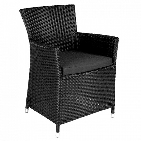 Кресло Garden4you Wicker-1 black 12709