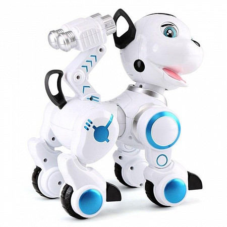 На картинке изображен Радиоуправляемая интерактивная собака-робот Le Neng Toys K10 Радиоуправляемая интерактивная собака-робот Le Neng Toys K10