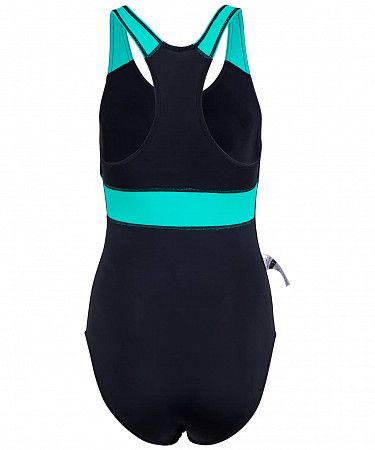 На картинке изображен Купальник для плавания 25Degrees Triumph Black/Green 25D21-003-A полиамид Купальник для плавания 25Degrees Triumph Black/Green 25D21-003-A полиамид