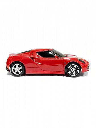 Машинка Bburago 1:43 Alfa Romeo 4C (18-30524) red