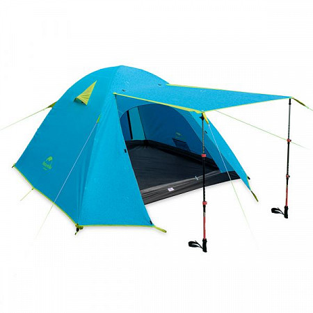 Палатка Naturehike P-Series 2 (210T) NH18Z022-P Blue