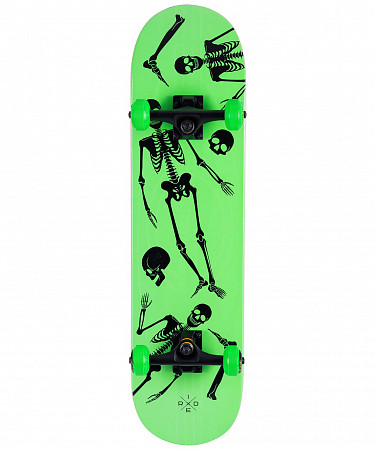Скейтборд Ridex Bones 31.6"X8" green