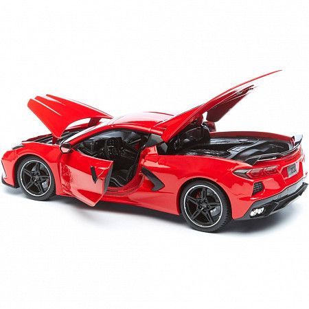 Машинка Maisto 1:18 2020 Chevrolet Corvette Stingray (31447) red