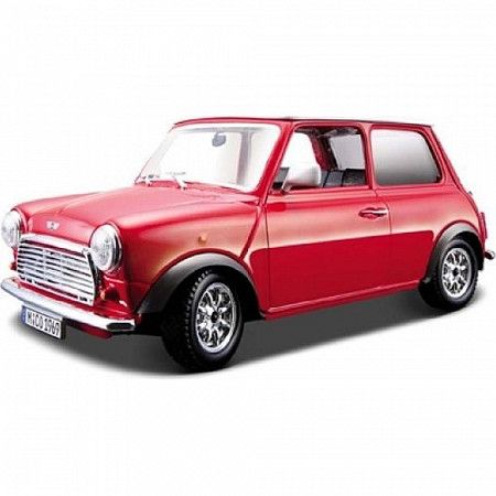 Коллекционная машина Bburago 1:32 Mini Cooper (18-43206) red