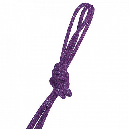 Скакалка для художественной гимнастики Pastorelli New Orleans Metallic 3 м violet/silver