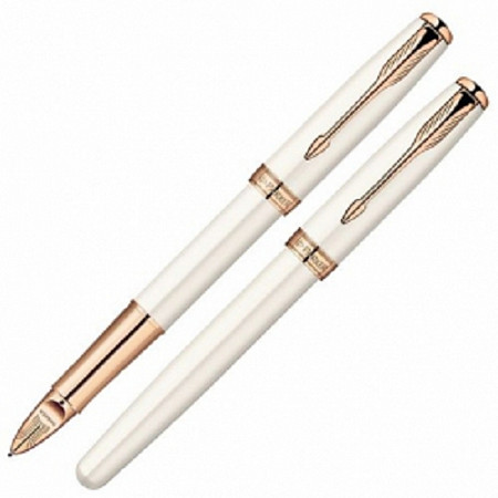 Шариковая ручка Parker 5th Sonnet Premium Pearl Lacquer PVD S0975990