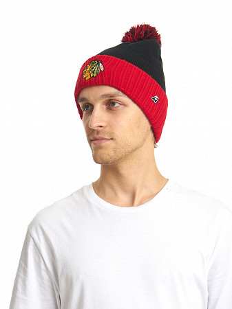 Шапка Atributika&Club NHL Chicago Blackhawks 59235 black/red