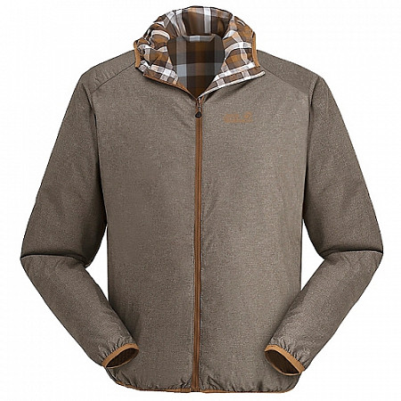 На картинке изображен Куртка Jack Wolfskin Soliton Jacket Men brown Куртка Jack Wolfskin Soliton Jacket Men brown