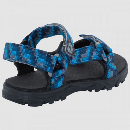 На картинке изображен Сандалии детские Jack Wolfskin Seven Seas 2 Sandal B glacier blue Сандалии детские Jack Wolfskin Seven Seas 2 Sandal B glacier blue