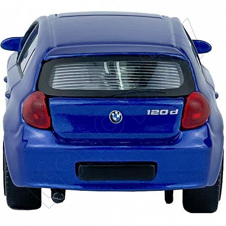 Машинка Bburago 1:43 BMW 1 Series (18-30000/18-30181) blue