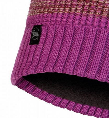 Шапка Buff Knitted&Polar Hat Hat Alyona Mauve