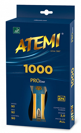 Профессиональная ракетка для настольного тенниса Atemi 1000 AN
