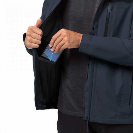 Куртка мужская Jack Wolfskin Keplar Trail Jacket M night blue