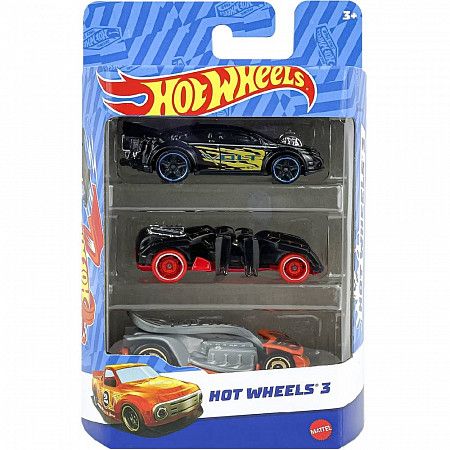 Набор машинок Hot Wheels 3 шт. (K5904 №80)