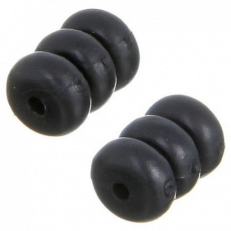Комплект из 3 резиновых шайб Artek YZ-KOR1-1. 2 для защиты рамы от тросов black 20шт Х82248