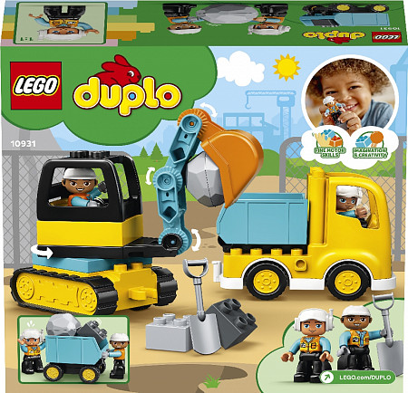 Конструктор LEGO Duplo Грузовик и гусеничный экскаватор 10931