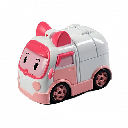 На картинке изображен Трансформер Robocar Poli Эмбер 10 см 83172 Трансформер Robocar Poli Эмбер 10 см 83172