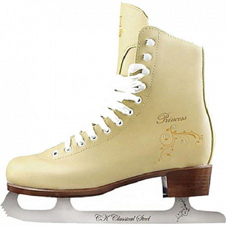 Коньки фигурные Спортивная коллекция Princess Beige