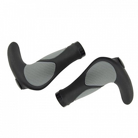 На картинке изображен Рожки руля Longus Ergobul 398295 black/grey Рожки руля Longus Ergobul 398295 black/grey