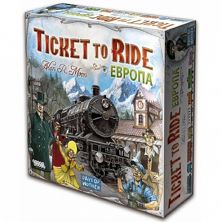 Настольная игра Hobby World Ticket to Ride. Европа: 1912 1626