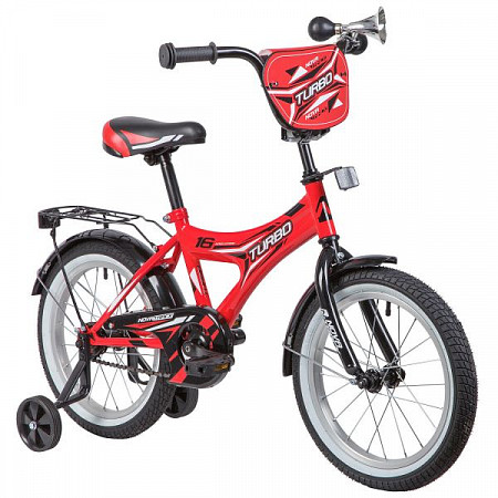 Велосипед Novatrack Turbo 16" (2019) Red 167TURBO.RD9